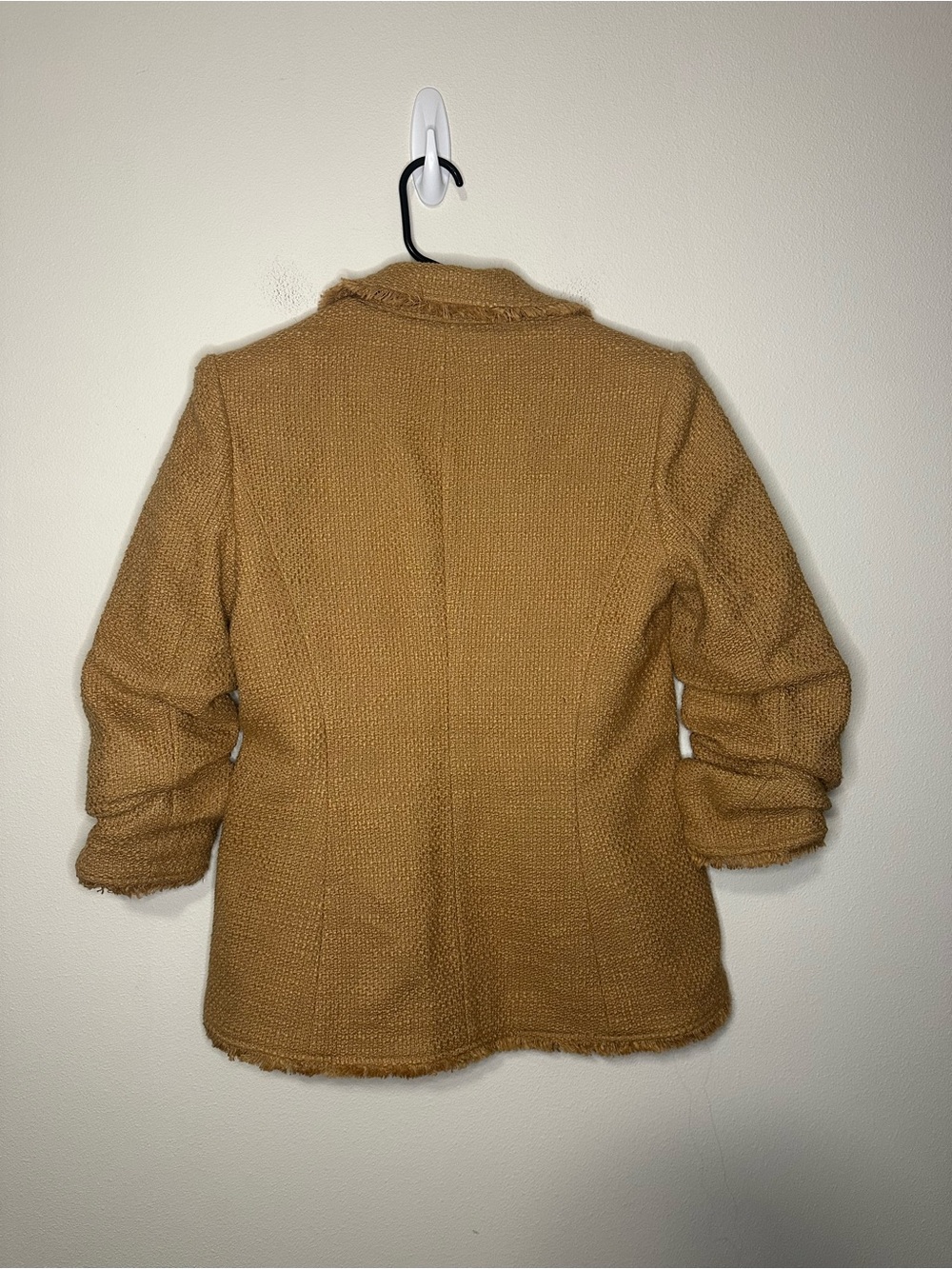 cinq a sept Boucle Khloe Blazer Sahara brown designer size 6 - Picture 7 of 8